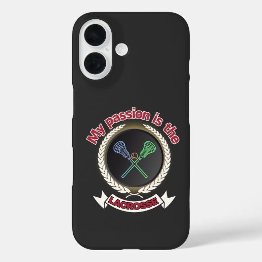 Kruisende Lacrosse Sticks Ball Passion Sport Game Case-Mate iPhone Case (Achterkant)