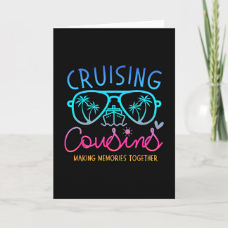 Kruisende neven maken samen herinneringen Cruise T Kaart