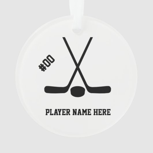  kruisende ockey sticks ornament (achterkant)