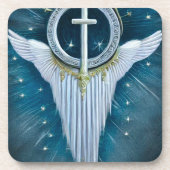 Kruisende Vleugels Bier Onderzetter (Voorkant)