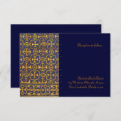 Kruisgewaad Receptie Informatiekaartje (Voorkant / Achterkant)