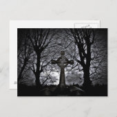 Kruisgraf van begraafplaats briefkaart (Voorkant / Achterkant)