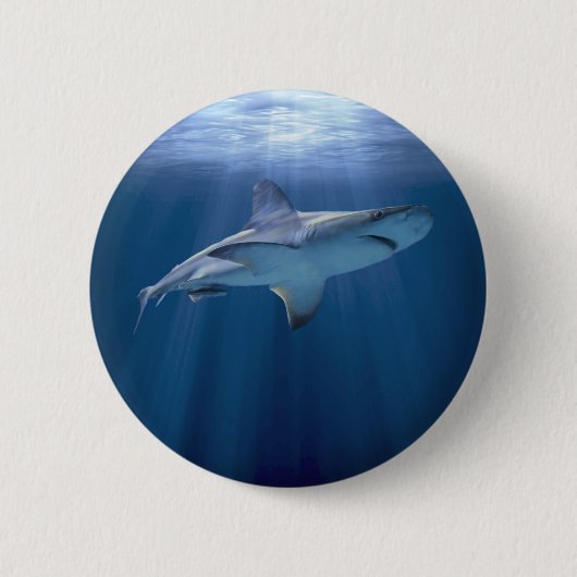 Kruishaai Ronde Button 5,7 Cm (Voorkant)