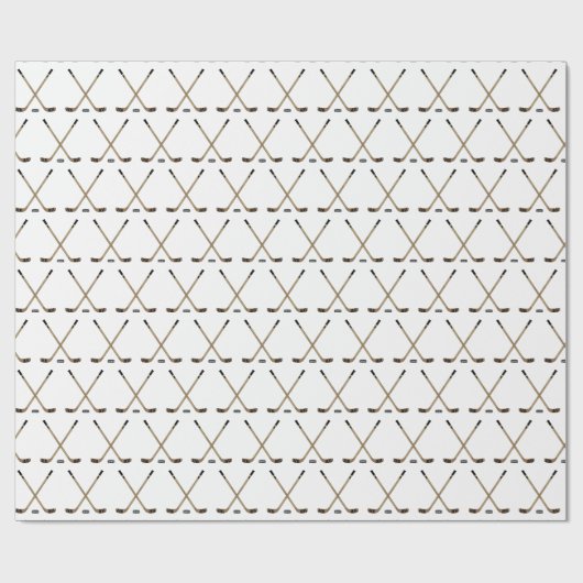 Kruishaakjes en eend cadeaupapier (Vlak)