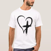 Kruishartsymbool T-shirt (Voorkant)