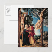 Kruisiging, 1503 briefkaart (Voorkant / Achterkant)