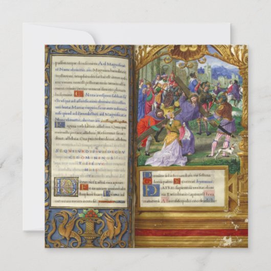 Kruisiging Calvarie Kruis Jezus leende paasfeest K (Voorkant)