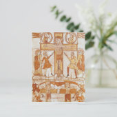 Kruisiging & Divisie van Kleding van de Briefkaart (Staand voorkant)