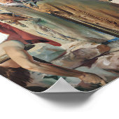 Kruisiging door Carl Bloch, Religieus Poster (Hoek)