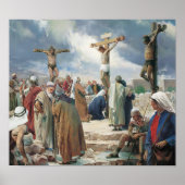 Kruisiging door Carl Bloch, Religieus Poster (Voorkant)