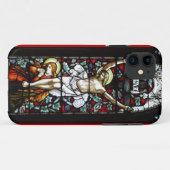 Kruisiging (gebrand glas) geval Case-Mate iPhone case (Achterkant (horizontaal))