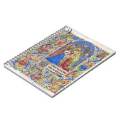 Kruisiging Maagd Maria Lent Goede Vrijdag Religieu Notitieboek (Linkerzijde)