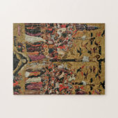 Kruisiging orthodox Christelijk icoon Legpuzzel (Horizontaal)