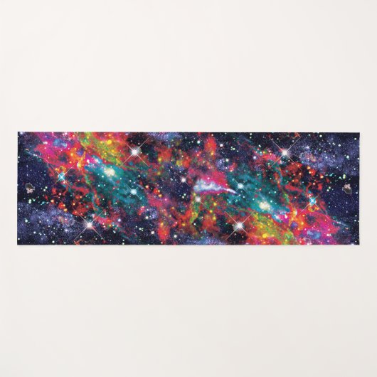 Kruisiging Star Field Yoga Mat (Voorkant (horizontaal))