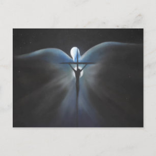 kruisiging van Christus met de Heilige Geest Briefkaart