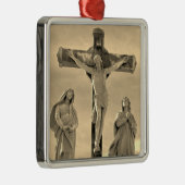 Kruisiging van Christus Metalen Ornament (Rechts)