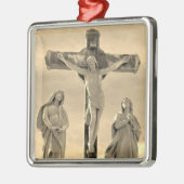 Kruisiging van Christus Metalen Ornament (Links)
