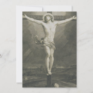 Kruisiging van Jezus Christus Feestdagenkaart