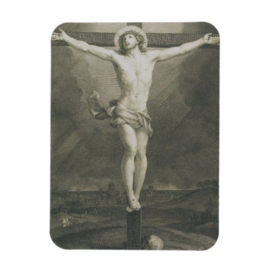 Kruisiging van Jezus Christus Magneet (Verticaal)