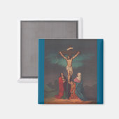 Kruisiging van Jezus Christus Magneet (Voorkant / Achterkant)