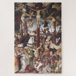 Kruisiging van Jezus door Gaudenzio Ferrari Legpuzzel