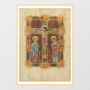 Kruisiging Venster Cling Raamsticker