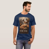 Kruisigings-T-shirt T-shirt (Voorkant volledig)