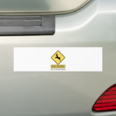 kruising bumpersticker (Op auto)