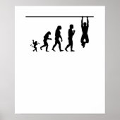 kruising evolutie, #crossfit poster (Voorkant)