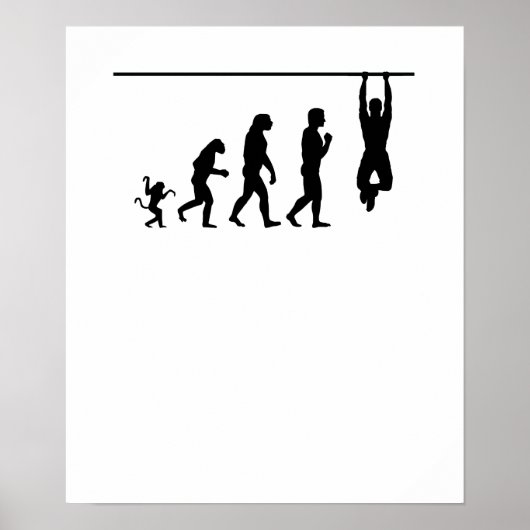 kruising evolutie, #crossfit poster (Voorkant)