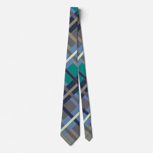 Kruising in de stad Necktie Stropdas (Voorkant)