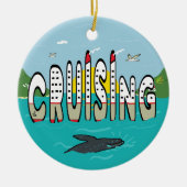 kruising keramisch ornament (Voorkant)