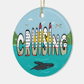 kruising keramisch ornament (Links)