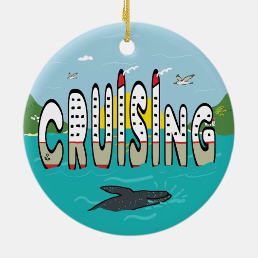 kruising keramisch ornament (Achterkant)