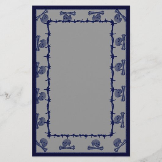 kruising nederlands blauw briefpapier (Voorkant)