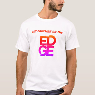 Kruising op het T-shirt Edge