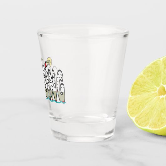 kruising shot glas (Rechts)