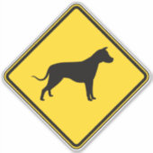 kruising tussen honden sticker (Voorkant)