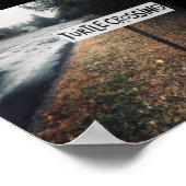 kruising van schildpad poster (Hoek)