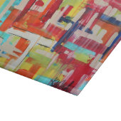 Kruisingen 11x8 deco glas snijvlak snijplank (Hoek)