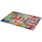 Kruisingen 11x8 deco glas snijvlak snijplank (Hoek)