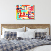 Kruisingen 20x16 Verpakt Canvas Afdruk (Insitu (Slaapkamer))