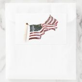 Kruisingen binnen de oude glorie - herdenkingsdag rechthoekige sticker (Tas)