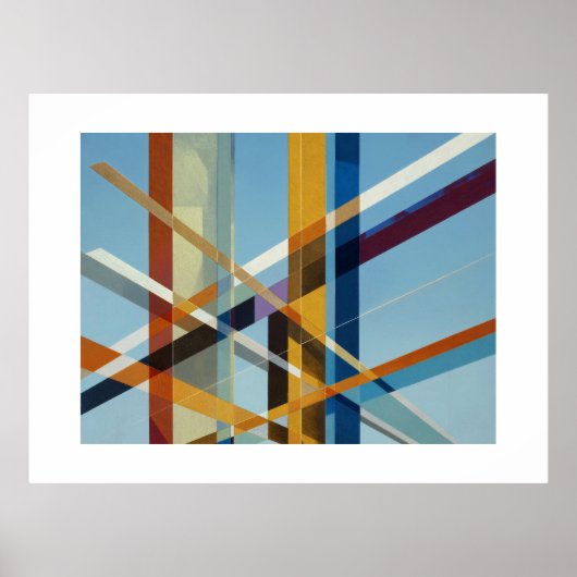 Kruisingen in Open Lucht Poster (Voorkant)