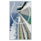 Kruisingen op aangepaste balconierij klein cadeauzakje (Achterkant)