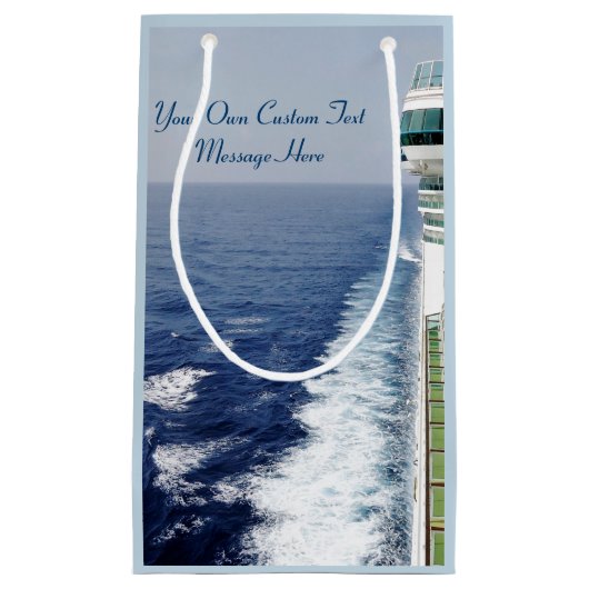 Kruisingen op aangepaste balconierij klein cadeauzakje (Voorkant)