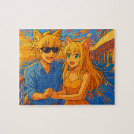 kruisingspaar legpuzzel