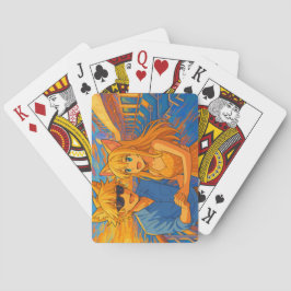 kruisingspaar pokerkaarten