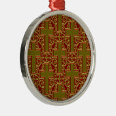  kruisje metalen ornament (Rechts)