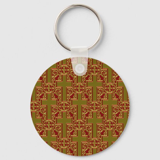 kruisje sleutelhanger (Voorkant)